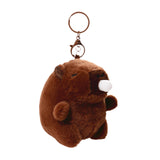 Maxbell Maxbell Capybara Plush Toy Keychain Cute Capybara Plush Doll for Family Lovers Gifts