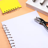 Maxbell Maxbell Hole Puncher Metal Manual Paper Punch for Stationery Binding DIY Craft Cards small round hole