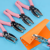 Maxbell Maxbell Hole Puncher Metal Manual Paper Punch for Stationery Binding DIY Craft Cards small round hole