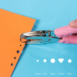 Maxbell Maxbell Hole Puncher Metal Manual Paper Punch for Stationery Binding DIY Craft Cards small round hole