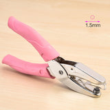 Maxbell Maxbell Hole Puncher Metal Manual Paper Punch for Stationery Binding DIY Craft Cards small round hole