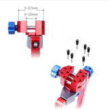 Maxbell Maxbell Handheld Vise Mould Reusable Adjustable Miniature Painting Mould Coloring Tool
