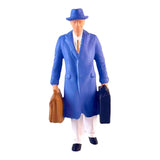 Maxbell 1/64 Men Figure Model Trains Architectural Movie Props Diorama Scenery Decor