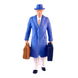 Maxbell 1/64 Men Figure Model Trains Architectural Movie Props Diorama Scenery Decor