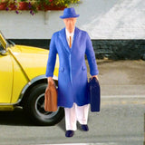 Maxbell 1/64 Men Figure Model Trains Architectural Movie Props Diorama Scenery Decor