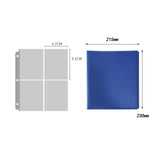 Maxbell Maxbell Card Album Multifunction Large Capacity Storage Display Trading Cards Binder Blue