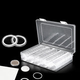 Maxbell Maxbell Dollar Medal Holder Supplies Medal Collection Transparent Round Medal Container
