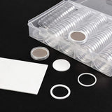 Maxbell Maxbell Dollar Medal Holder Supplies Medal Collection Transparent Round Medal Container