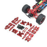 Maxbell Maxbell RC Car Upgraded Metal Parts RC Car Part for Q130A C8805 1:16 RC Car DIY Accs Red