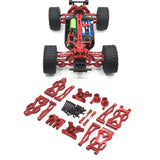 Maxbell Maxbell RC Car Upgraded Metal Parts RC Car Part for Q130A C8805 1:16 RC Car DIY Accs Red