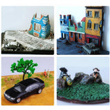 Maxbell 5x Foam Board Diorama Base for Building Mountains Dollhouse Model Upholstery 295x100x40mm