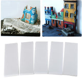 Maxbell 5x Foam Board Diorama Base for Building Mountains Dollhouse Model Upholstery 295x100x40mm