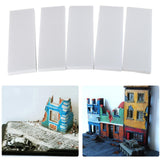 Maxbell 5x Foam Board Diorama Base for Building Mountains Dollhouse Model Upholstery 295x100x40mm
