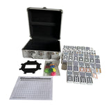 Maxbell Maxbell Mexican Train Dominoes Set Toys with Case for Family Game Night Travel Gifts