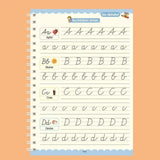 Maxbell Maxbell Grooved Copybook Set Children with Pen Refill Alphabet Calligraphy Copybooks English