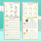 Maxbell Maxbell Grooved Copybook Set Children with Pen Refill Alphabet Calligraphy Copybooks English