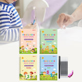 Maxbell Maxbell Grooved Copybook Set Children with Pen Refill Alphabet Calligraphy Copybooks English