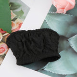 Maxbell 1:6 Scale Womans Lace Tube Top for 12inch Action Figure Dress up Accessories Black