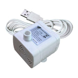 Maxbell Maxbell Submersible Water Pump Quiet Fountain Pump for Aquarium Hydroponics Statuary White 5V