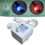 Maxbell Maxbell Submersible Water Pump Quiet Fountain Pump for Aquarium Hydroponics Statuary White 5V