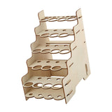 Maxbell Maxbell Craft Paint Storage Rack Craft Paint and Brush Organizer Rack Workspace Home 13.8cmx21.2cmx22cm
