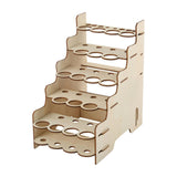 Maxbell Maxbell Craft Paint Storage Rack Craft Paint and Brush Organizer Rack Workspace Home 13.8cmx21.2cmx22cm