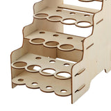 Maxbell Maxbell Craft Paint Storage Rack Craft Paint and Brush Organizer Rack Workspace Home 13.8cmx21.2cmx22cm