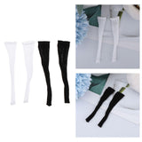 Maxbell 1/12 Scale Action Figures Stockings Cosplay Doll Decor Handmade Doll Clothes white