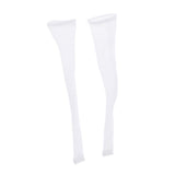 Maxbell 1/12 Scale Action Figures Stockings Cosplay Doll Decor Handmade Doll Clothes white