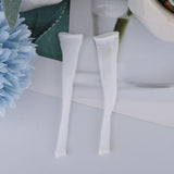 Maxbell 1/12 Scale Action Figures Stockings Cosplay Doll Decor Handmade Doll Clothes white