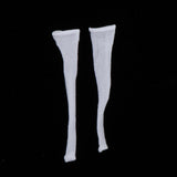 Maxbell 1/12 Scale Action Figures Stockings Cosplay Doll Decor Handmade Doll Clothes white
