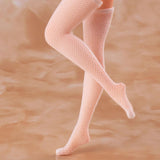 Maxbell 1/12 Scale Action Figures Stockings Cosplay Doll Decor Handmade Doll Clothes white