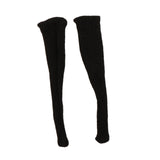 Maxbell 1/12 Scale Women Figure Stockings Miniature Clothing for 6 inch Figures Body Black