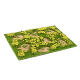 Maxbell Miniature Grass Model Train Model Grass for Micro Landscape DIY Architecture Yellow
