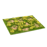 Maxbell Miniature Grass Model Train Model Grass for Micro Landscape DIY Architecture Yellow