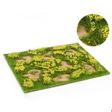 Maxbell Miniature Grass Model Train Model Grass for Micro Landscape DIY Architecture Yellow