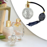 Maxbell Perfume Bottle Multifunction Mist Sprayer Portable Mini Spray Bottle Clear Gold