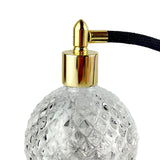 Maxbell Perfume Bottle Multifunction Mist Sprayer Portable Mini Spray Bottle Clear Gold