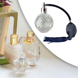 Maxbell Perfume Bottle Multifunction Mist Sprayer Portable Mini Spray Bottle Clear Silver