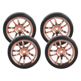 Maxbell Maxbell 4 Pieces RC Drift Tyre for 1/18 RC Drift Rally Car DIY Modification Repalces Gold