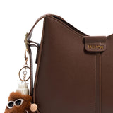 Maxbell Maxbell Women's Shoulder Bag Female Stylish PU Leather for Travel Vacation Commuting