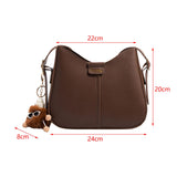 Maxbell Maxbell Women's Shoulder Bag Female Stylish PU Leather for Travel Vacation Commuting