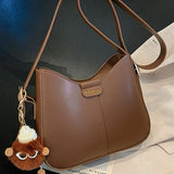 Maxbell Maxbell Women's Shoulder Bag Female Stylish PU Leather for Travel Vacation Commuting