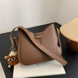 Maxbell Maxbell Women's Shoulder Bag Female Stylish PU Leather for Travel Vacation Commuting