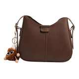 Maxbell Maxbell Women's Shoulder Bag Female Stylish PU Leather for Travel Vacation Commuting