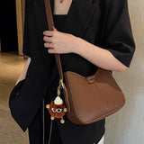 Maxbell Maxbell Women's Shoulder Bag Female Stylish PU Leather for Travel Vacation Commuting