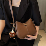 Maxbell Maxbell Women's Shoulder Bag Female Stylish PU Leather for Travel Vacation Commuting