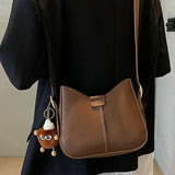 Maxbell Maxbell Women's Shoulder Bag Female Stylish PU Leather for Travel Vacation Commuting