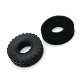 Maxbell 4Pcs RC Crawler Tires for 1/16 Cars Wear Resistant Rubber Tyre Set Parts Accs