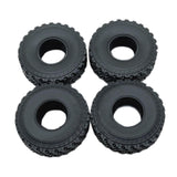 Maxbell 4Pcs RC Crawler Tires for 1/16 Cars Wear Resistant Rubber Tyre Set Parts Accs